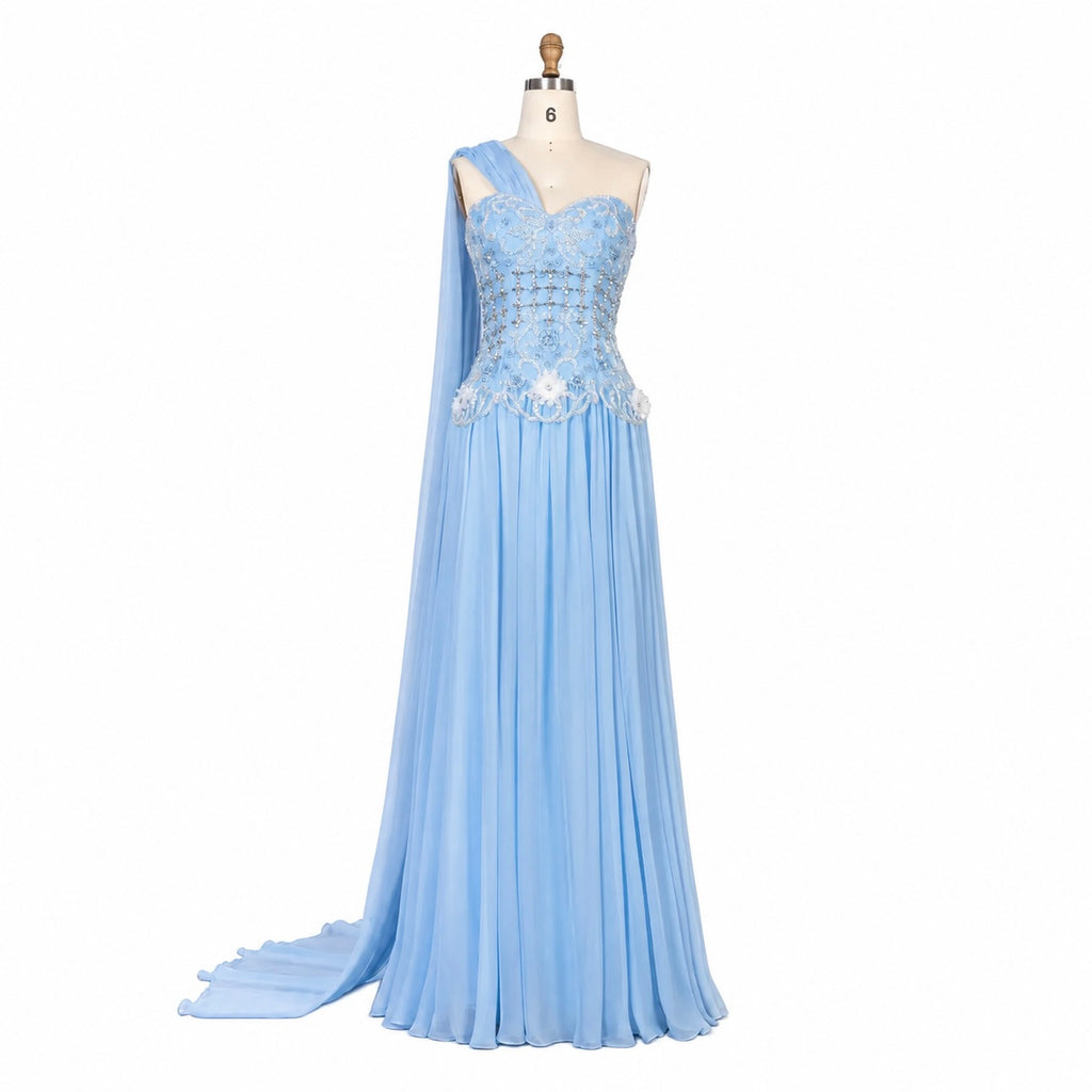 SS285 The Zahra Dress in Blue