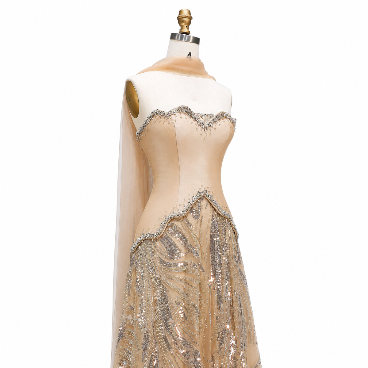 SS132 Champagne Serpentine