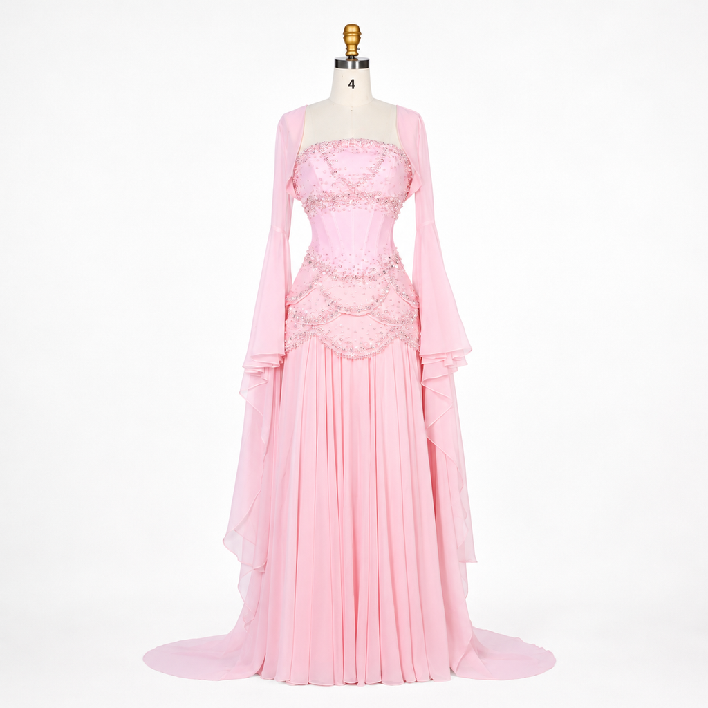 SS286 The Samira Dress In Pink