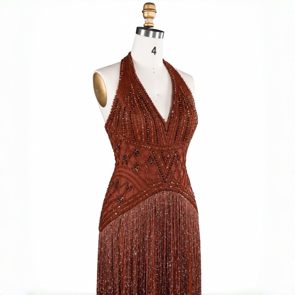 SS554 The Elysia Dress In Brown