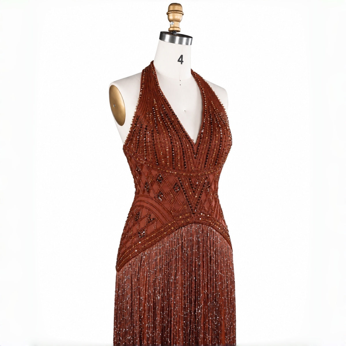 SS554 The Elysia Dress In Brown