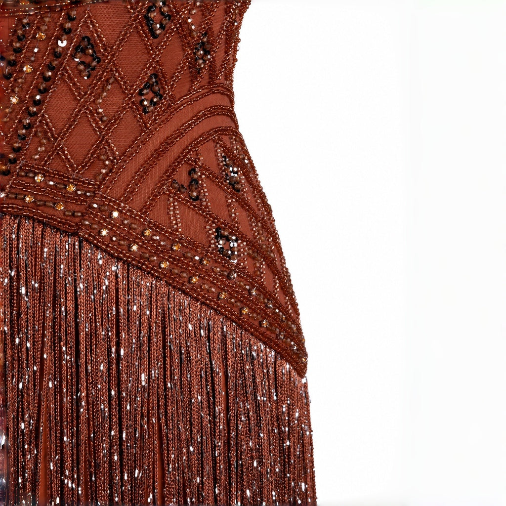 SS554 The Elysia Dress In Brown