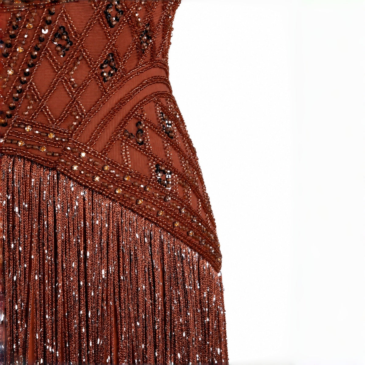 SS554 The Elysia Dress In Brown