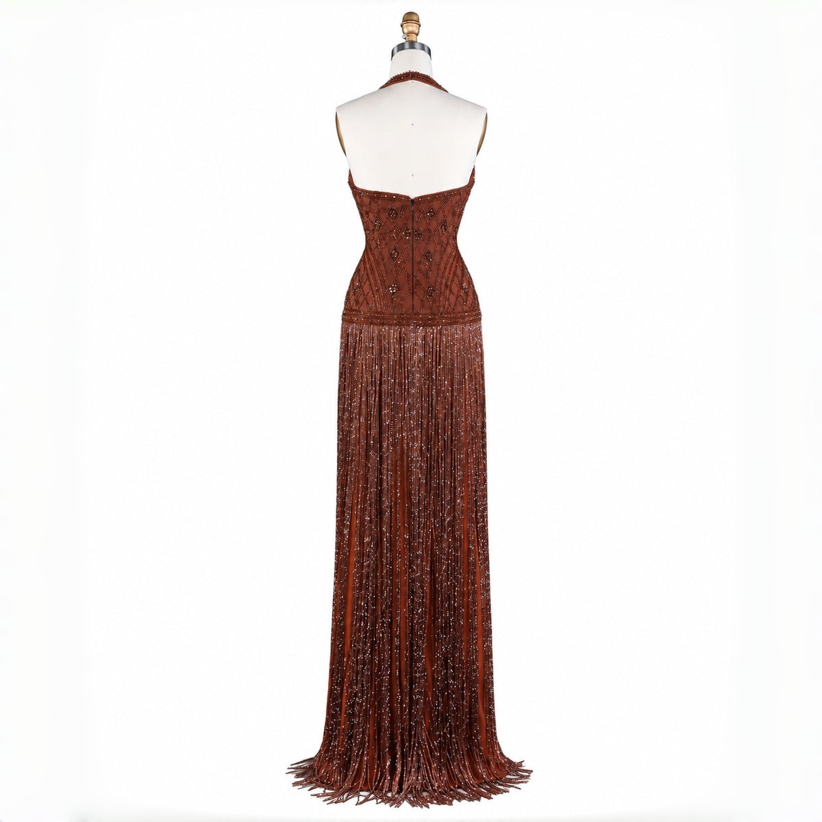 SS554 The Elysia Dress In Brown