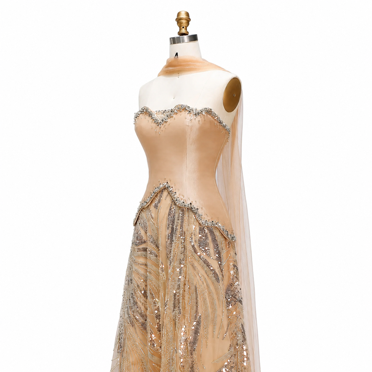 SS132 Champagne Serpentine