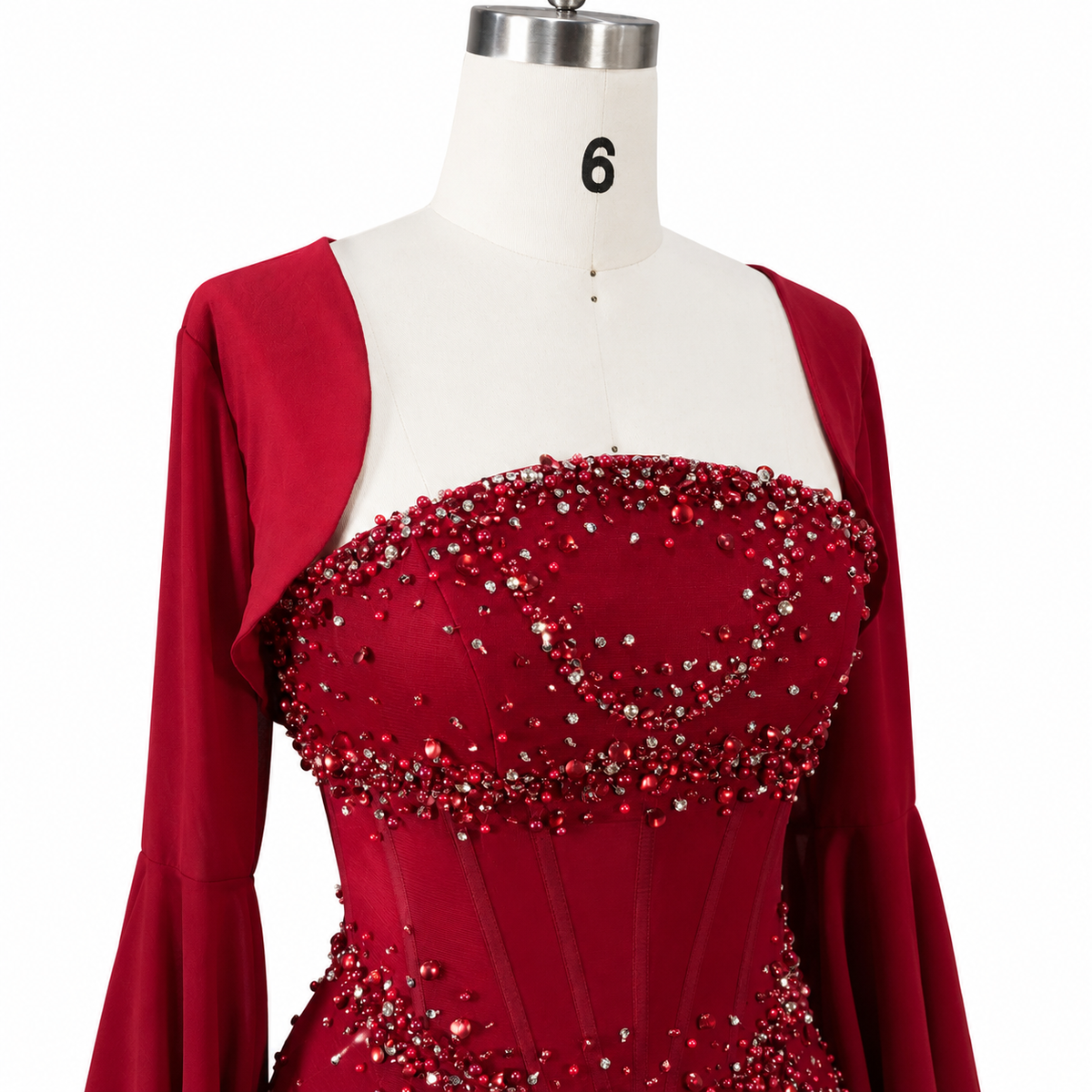 SS286 The Samira Dress In Red