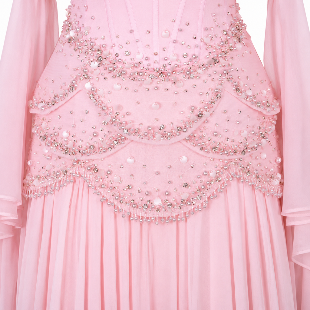SS286 The Samira Dress In Pink