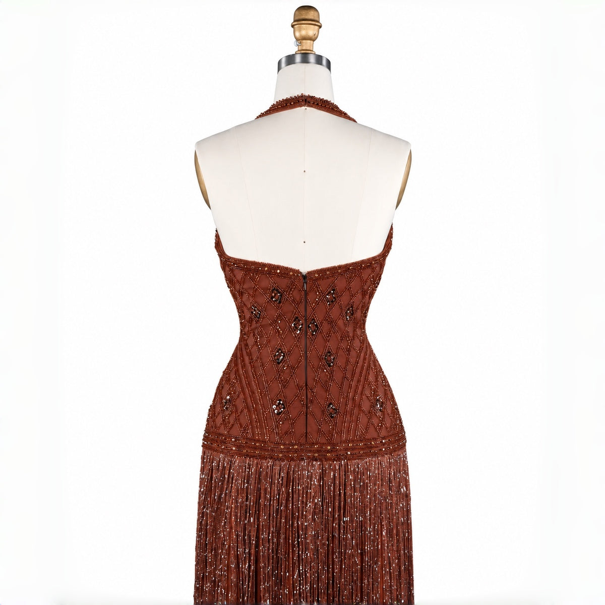 SS554 The Elysia Dress In Brown