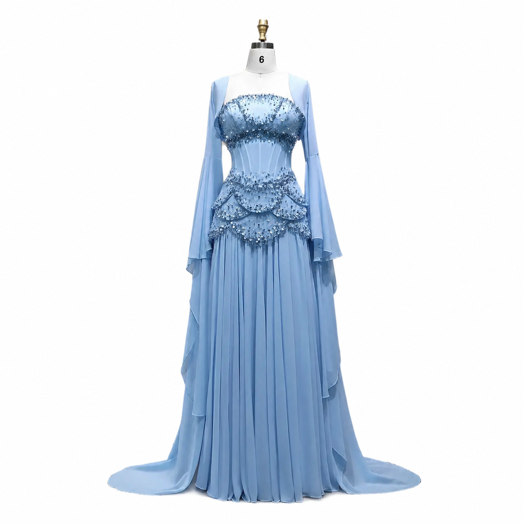 SS286 The Samira Dress In Blue