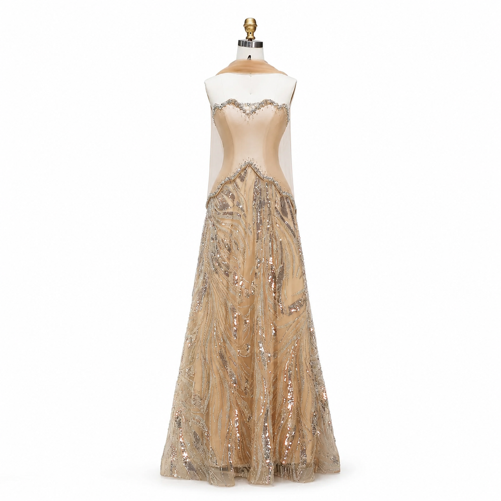 SS132 Champagne Serpentine