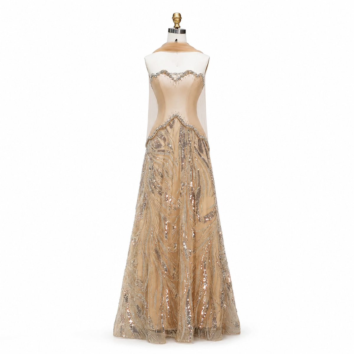 SS132 Champagne Serpentine