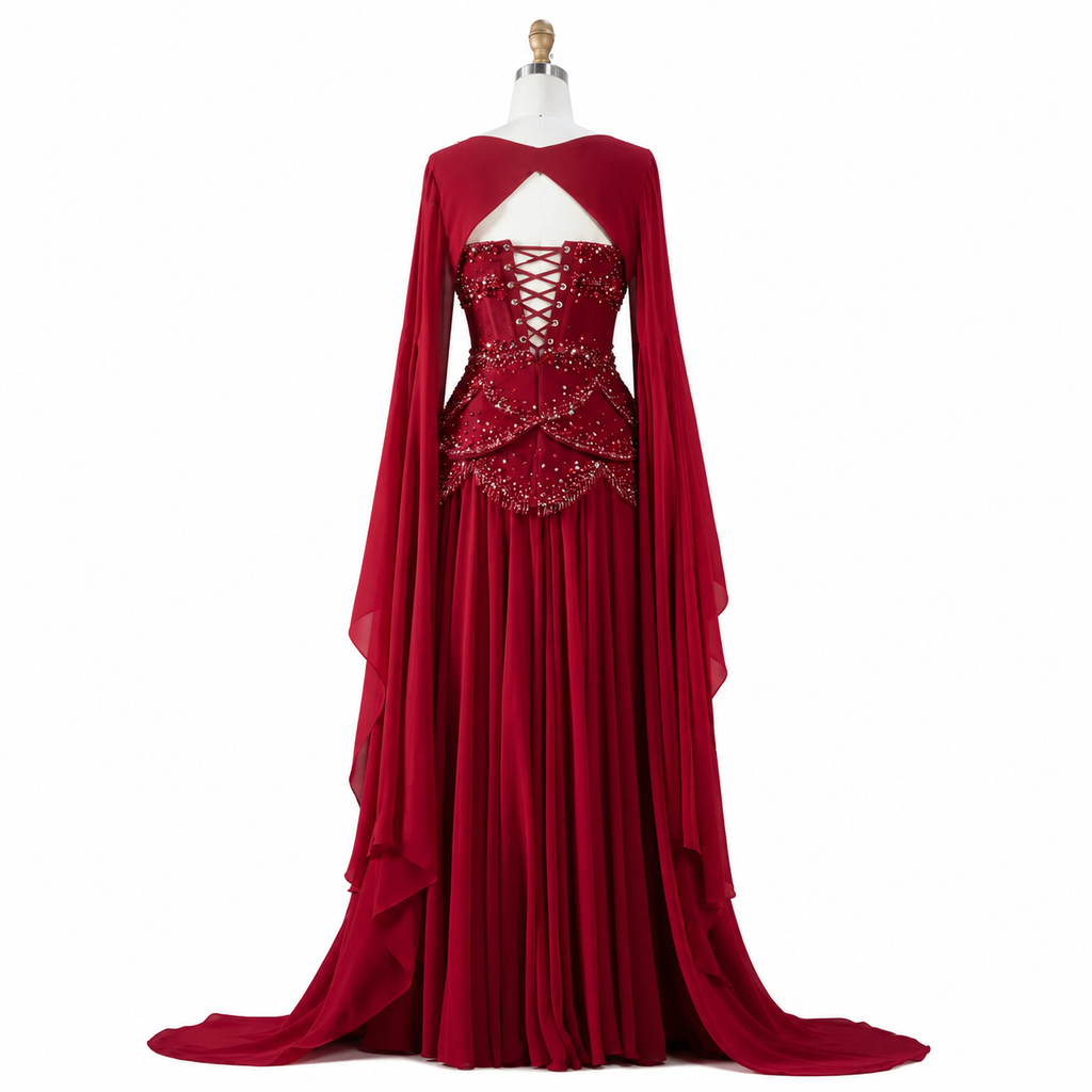 SS286 The Samira Dress In Red