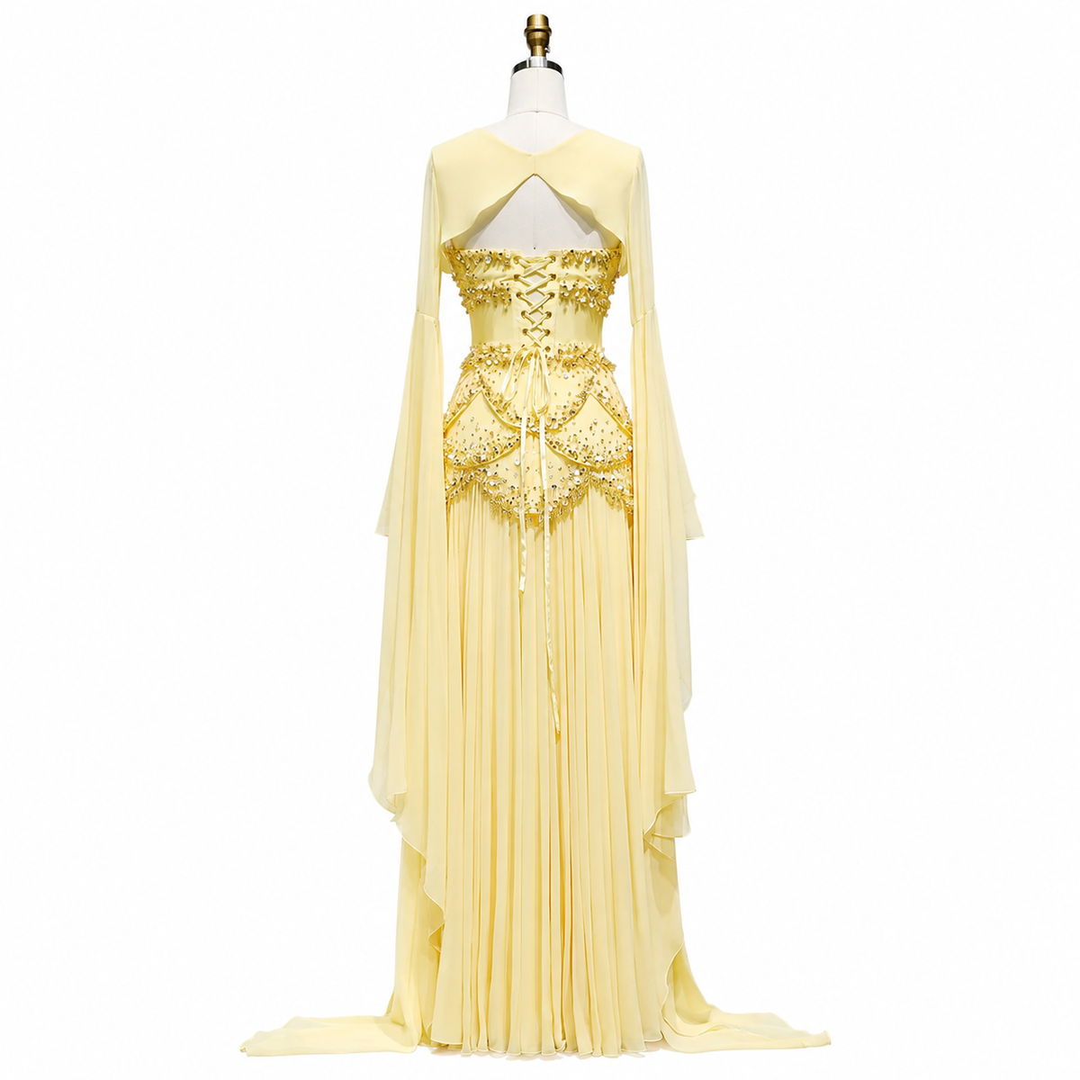 SS286 The Samira Dress In Yellow