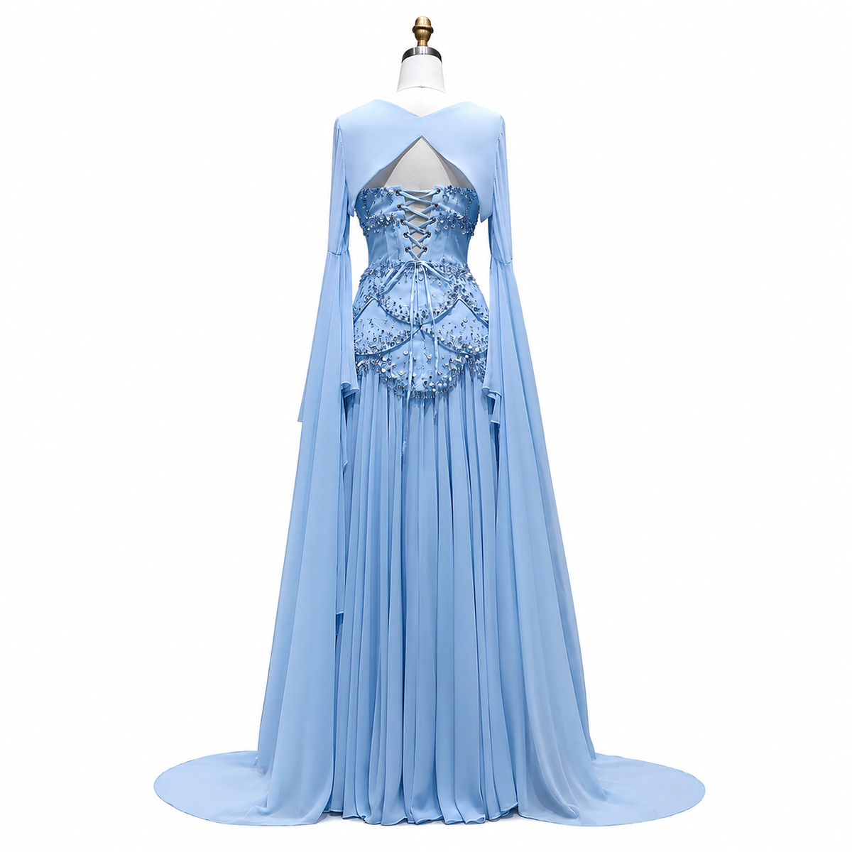 SS286 The Samira Dress In Blue