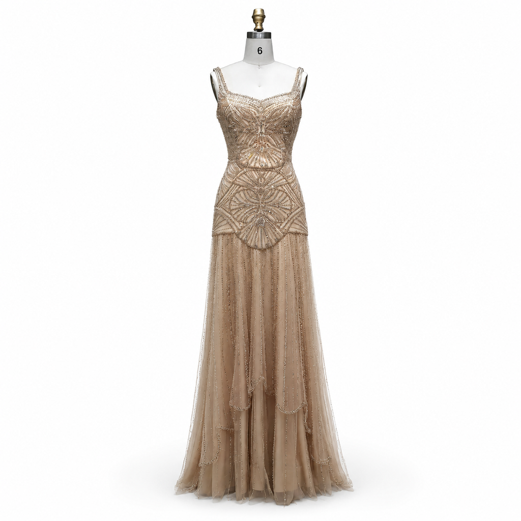 SS552 The Champagne Étoile Dress