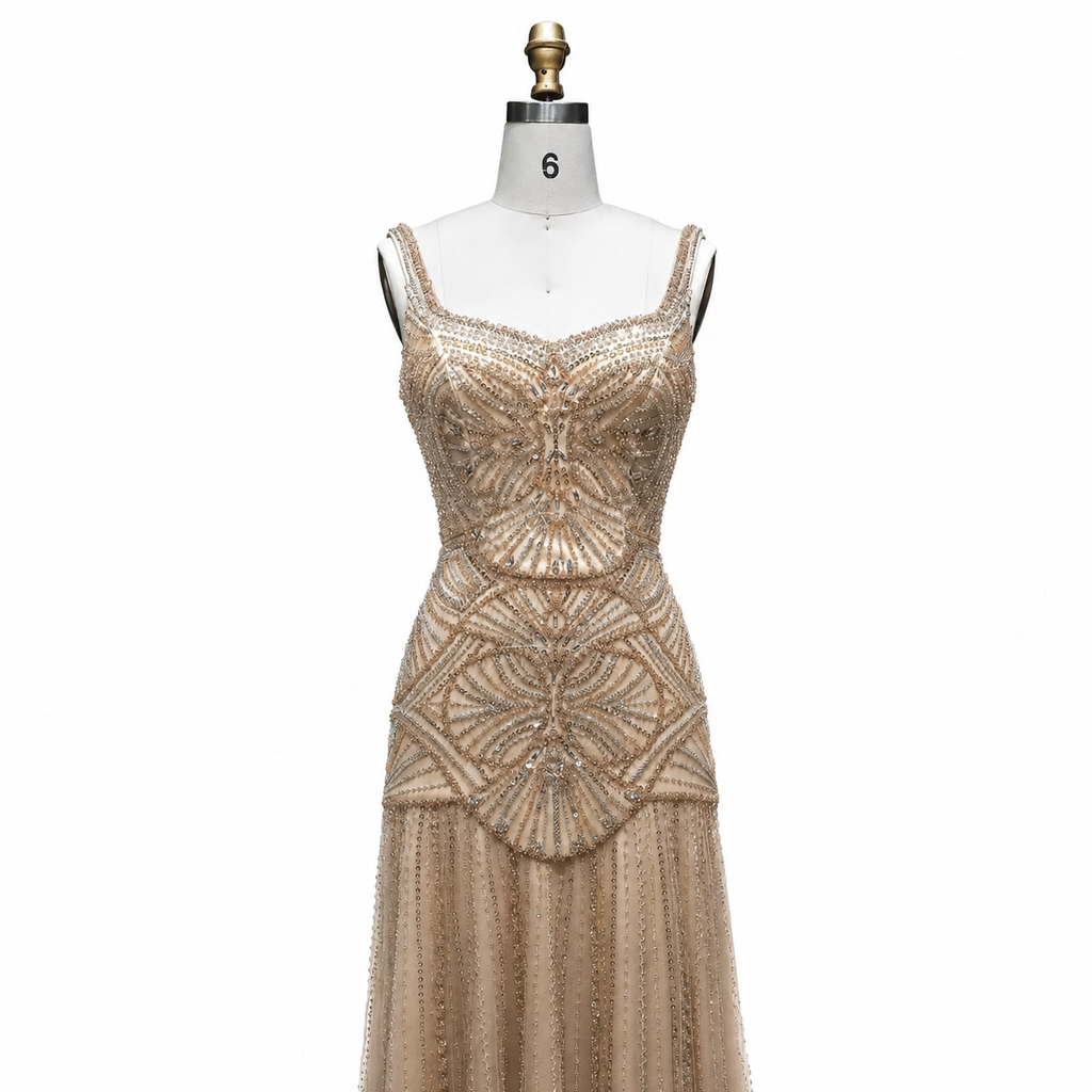 SS552 The Champagne Étoile Dress