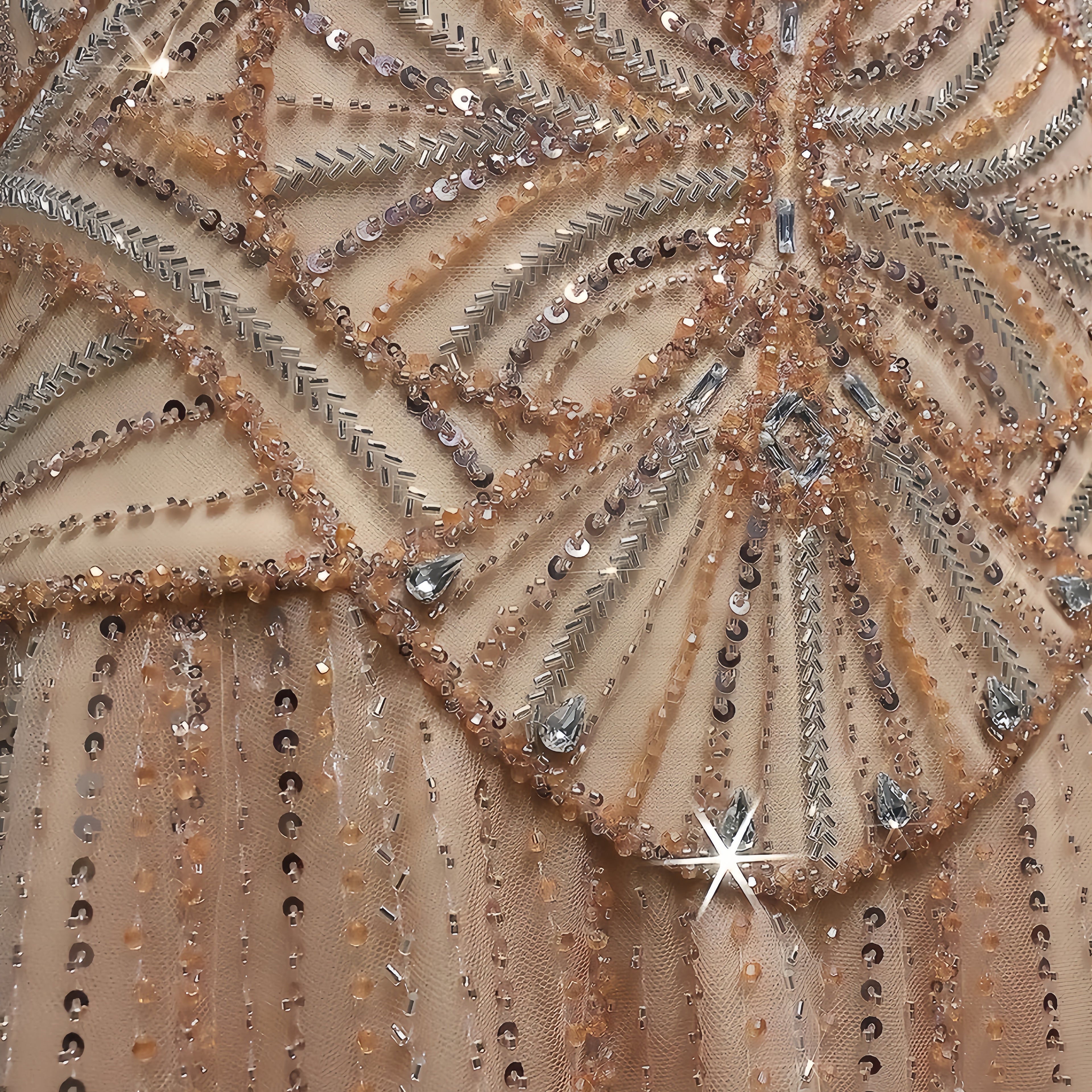SS552 The Champagne Étoile Dress